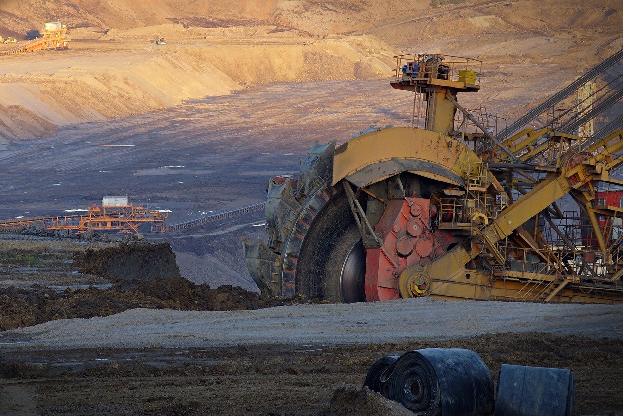 excavator, wheel, extraction, coal, strip-mine, coal mining, industry, mine, doly, large machine, surface, earth, surface mining, mining, mine, mining, mining, mining, mining, mining